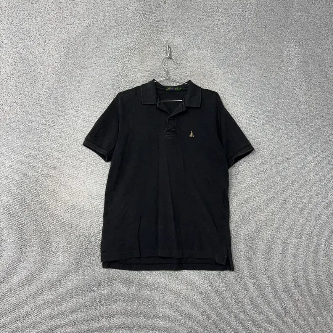 빈폴 로고 남성 캐주얼 블랙 반팔 카라티 95 상품이미지1