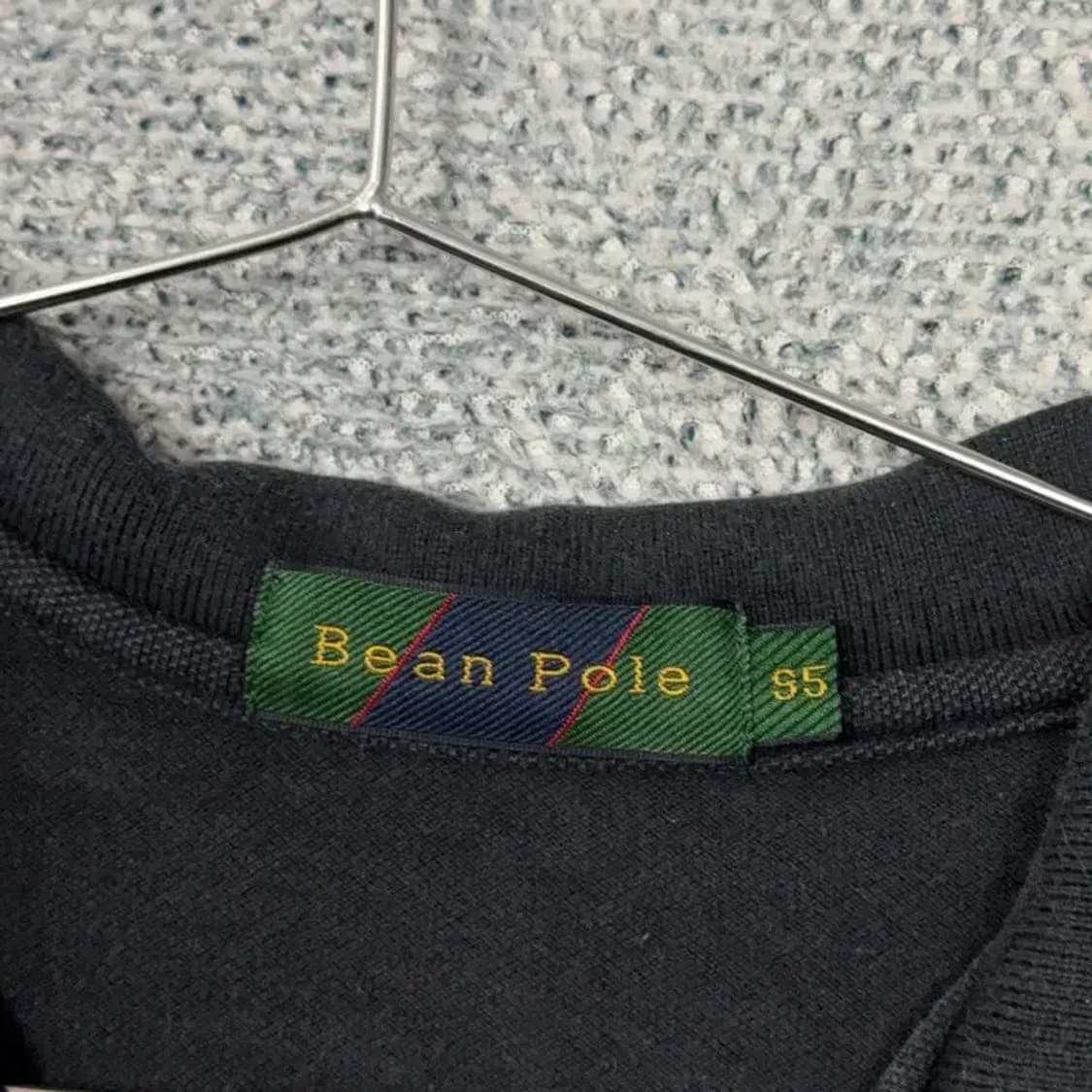 빈폴 로고 남성 캐주얼 블랙 반팔 카라티 95 상품이미지5