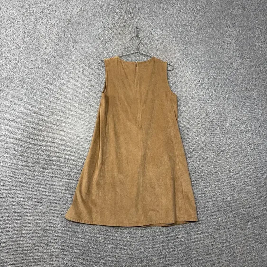 유니클로 카멜 스웨이드 나시 원피스 L 상품이미지2