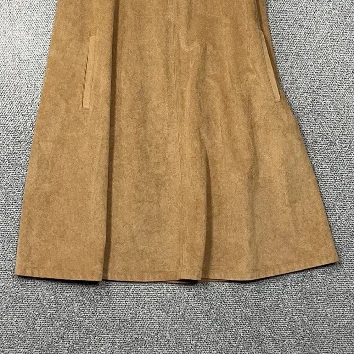 유니클로 카멜 스웨이드 나시 원피스 L 상품이미지4