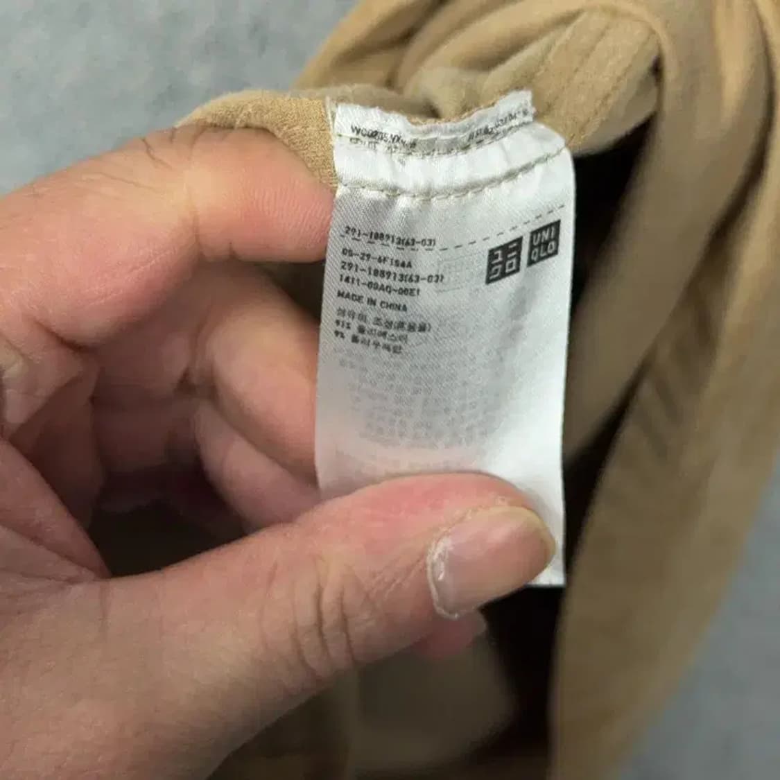 유니클로 카멜 스웨이드 나시 원피스 L 상품이미지6