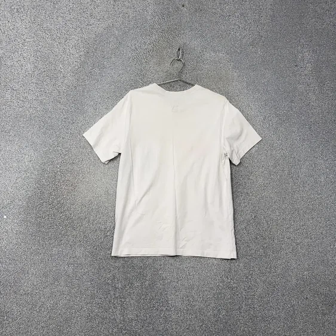 나이키 빅 스우시 로고 프린팅 화이트 반팔 티 XS 상품이미지2