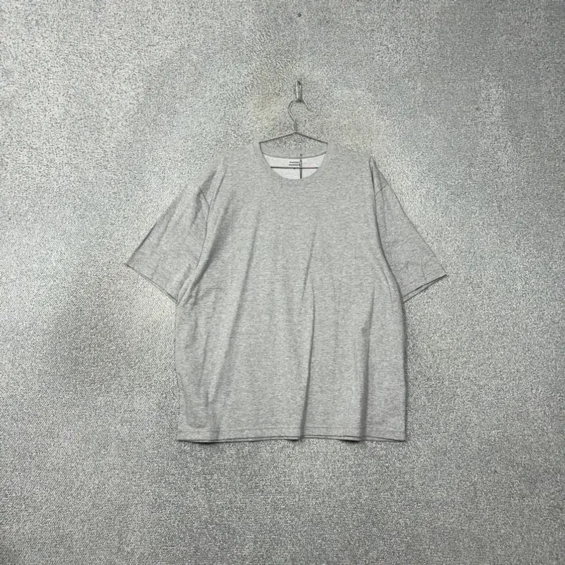 [새상품] 무신사스탠다드 라이트 그레이 반팔 티 3XL 상품이미지1