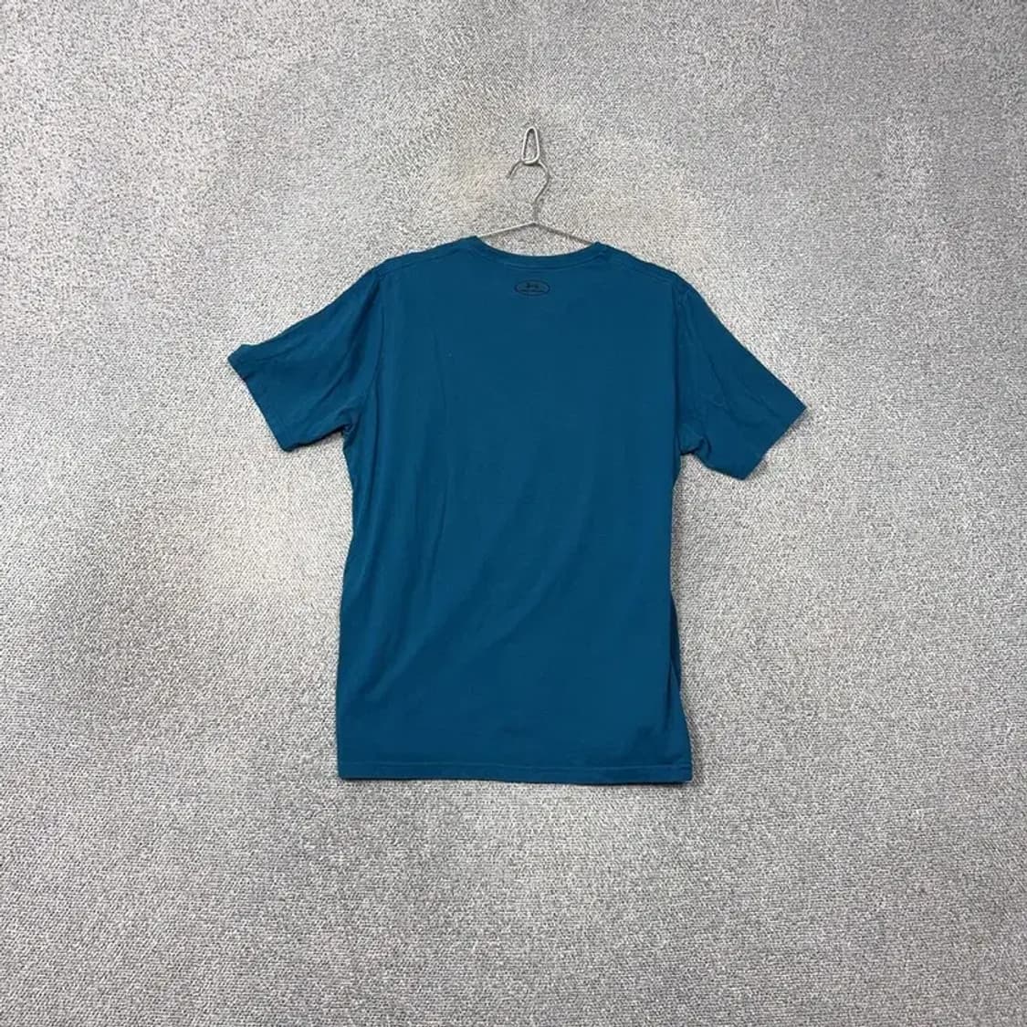 언더아머 빅로고 프린팅 블루 반팔 티 L 상품이미지2