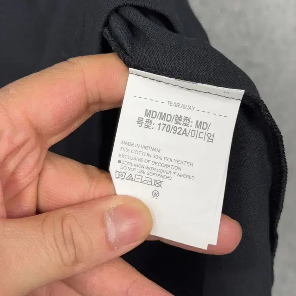 언더아머 로고 남성 블랙 반팔 카라티 M 상품이미지4