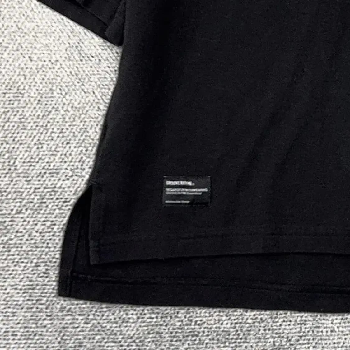 그루브라임 오버핏 블랙 반팔 티 M 상품이미지3