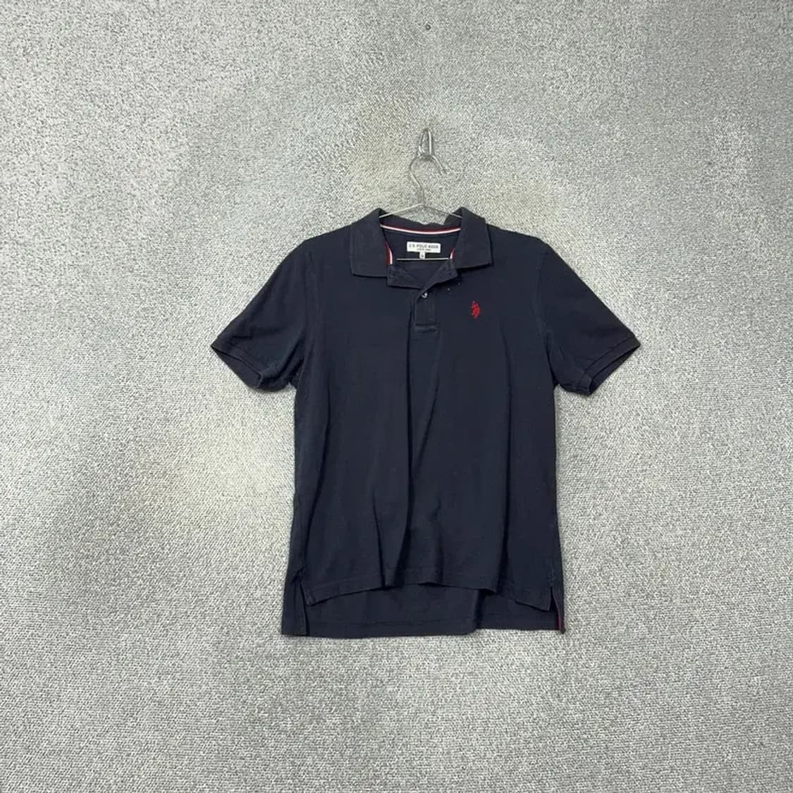 US폴로 아쎈 네이비 남성 반팔 카라티 L 상품이미지1