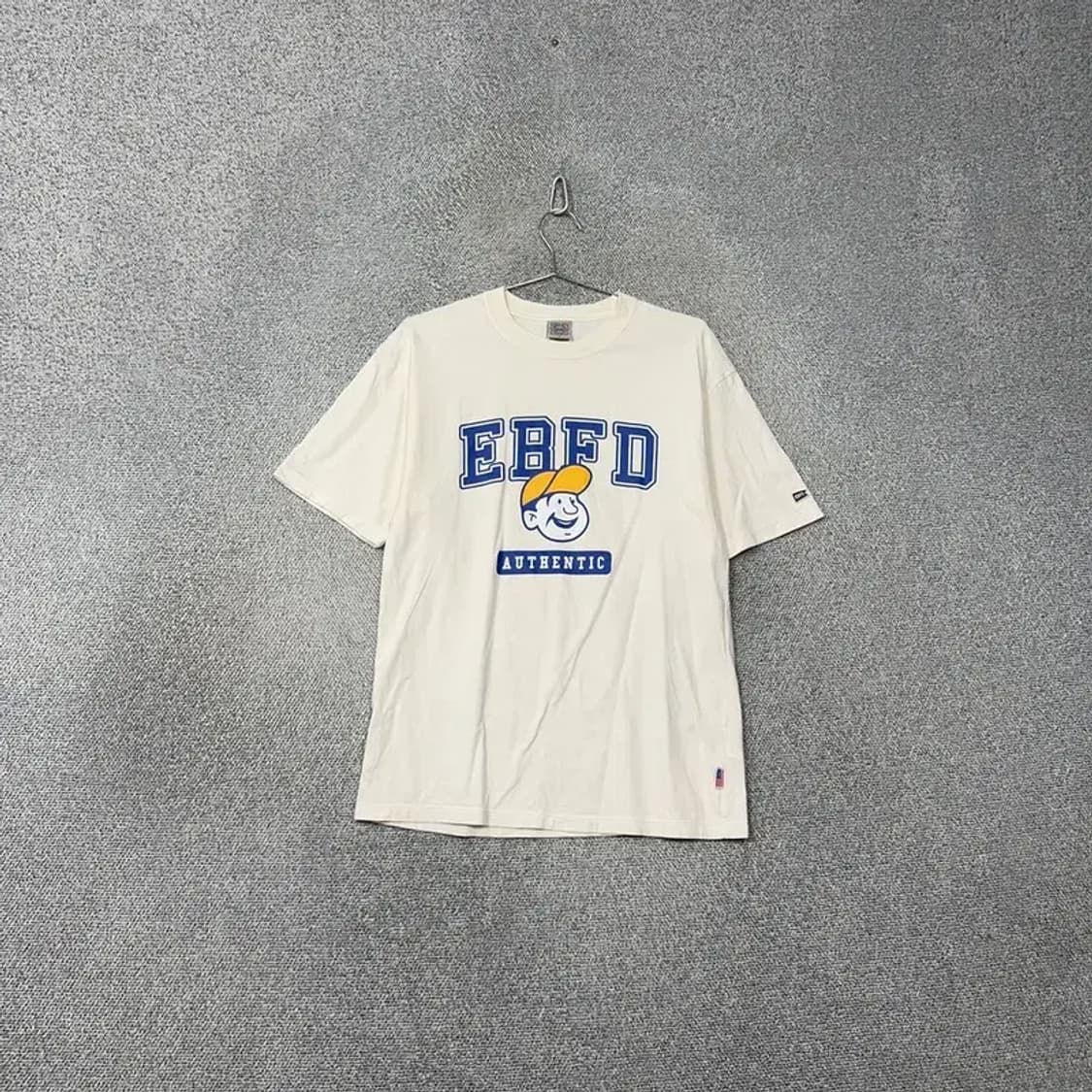 이벳필드 캐주얼 로고 프린팅 화이트 반팔 티 S 상품이미지1