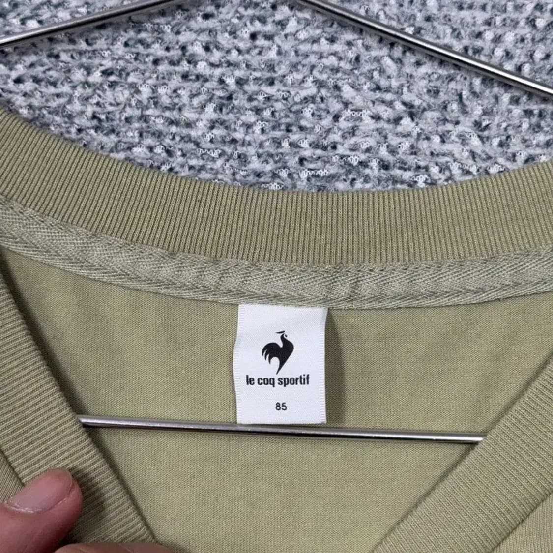 르꼬끄 로고 연카키 캐주얼 반팔티 S 상품이미지3