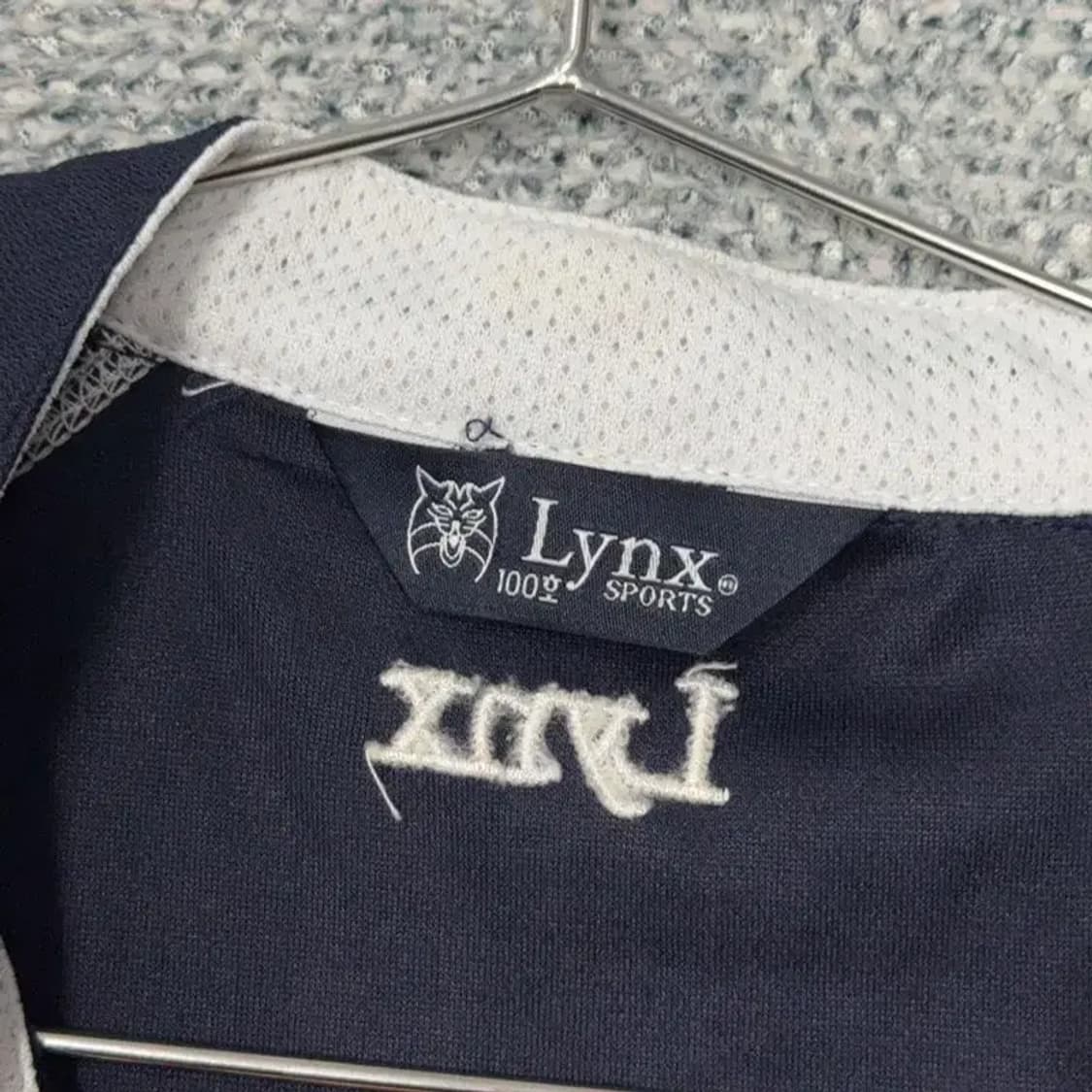 링스 로고 골프 기능성 반집업 반팔티 100 상품이미지2