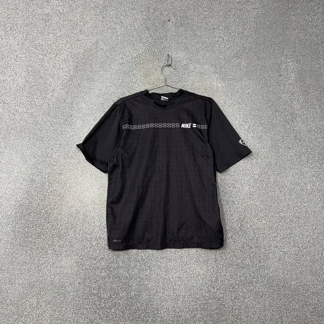 나이키 드라이핏 프린팅 로고 운동 남성 기능성 반팔티 L 상품이미지1