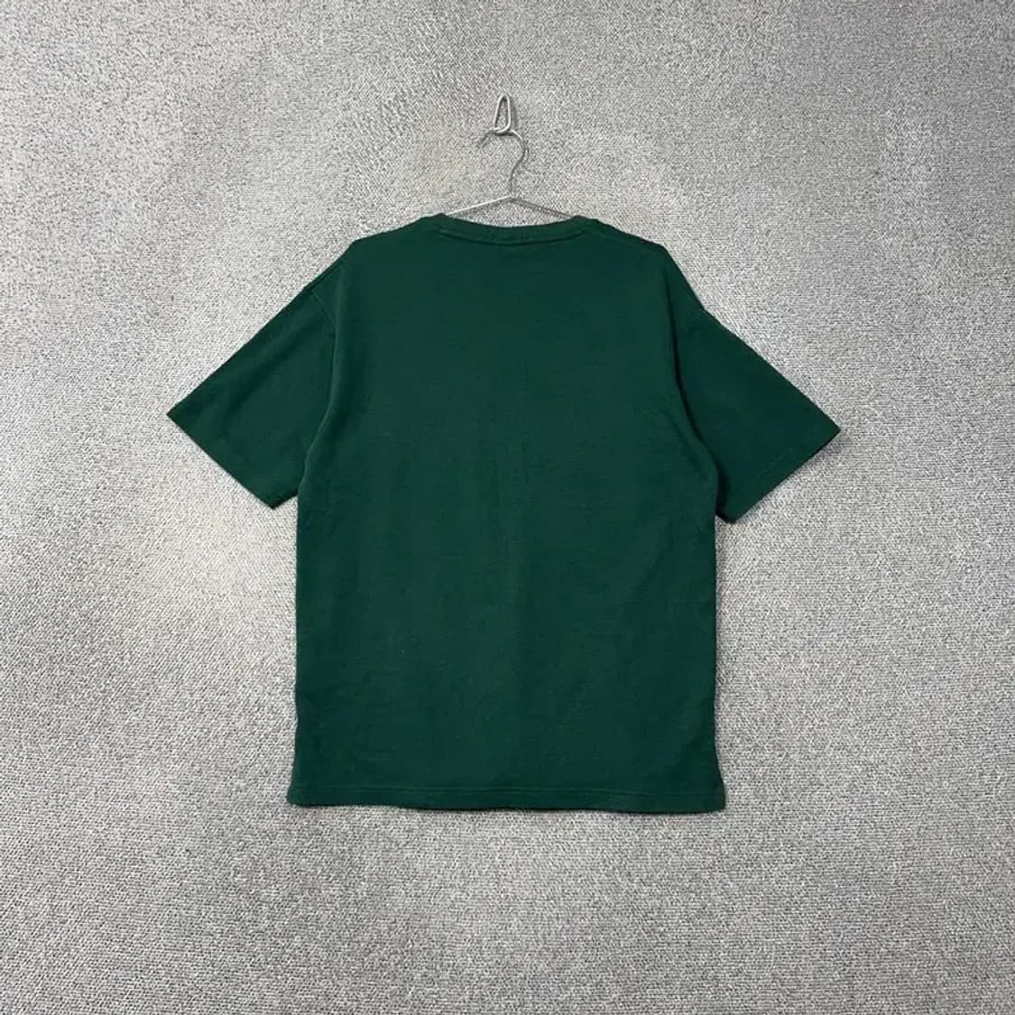 후아유 로고 프린팅 그린 반팔 티 M 상품이미지2