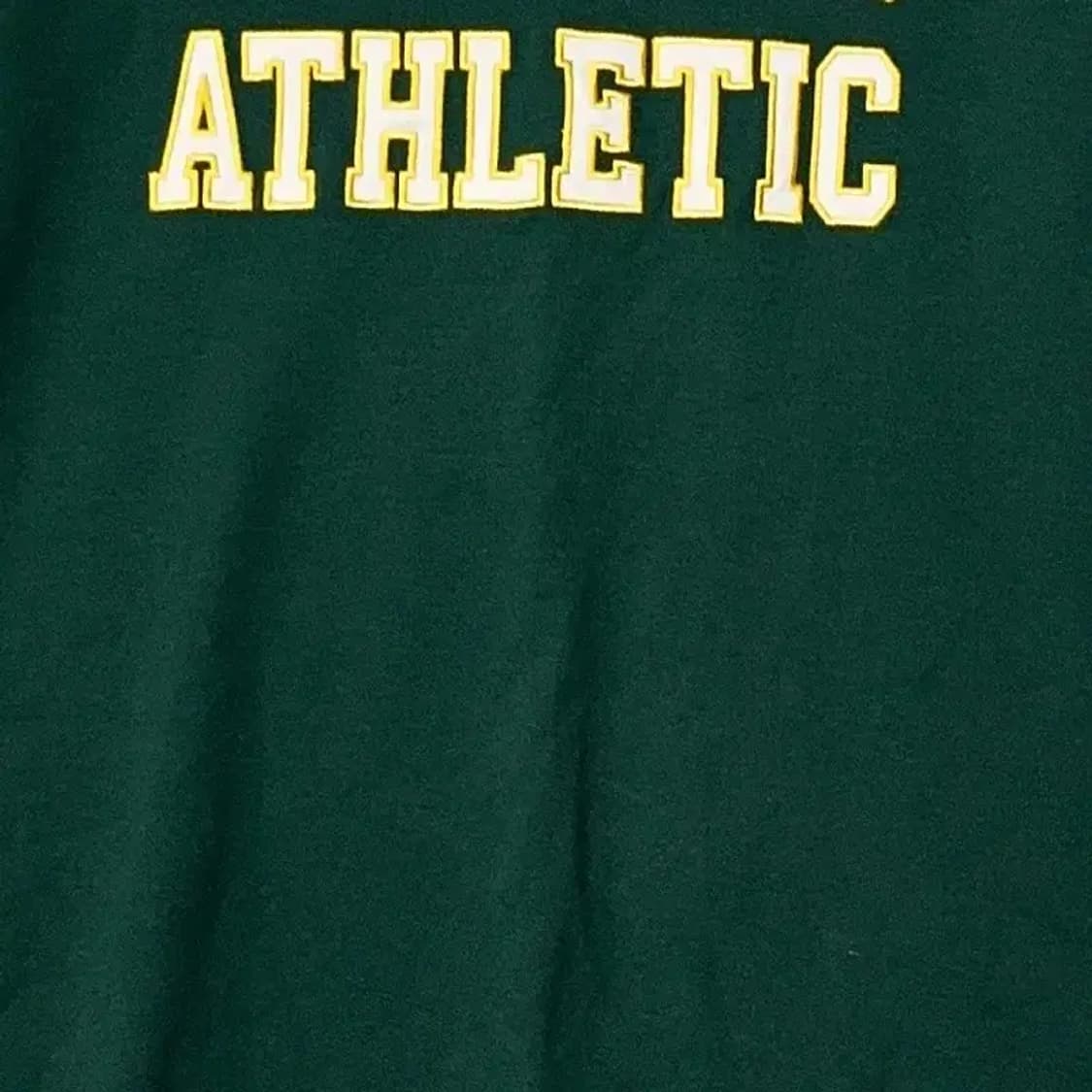 후아유 로고 프린팅 그린 반팔 티 M 상품이미지3