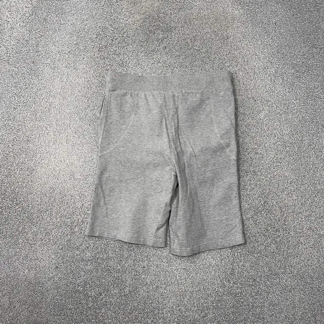 나이키 라이트 그레이 로고 밴딩 코튼 반바지 S 상품이미지2