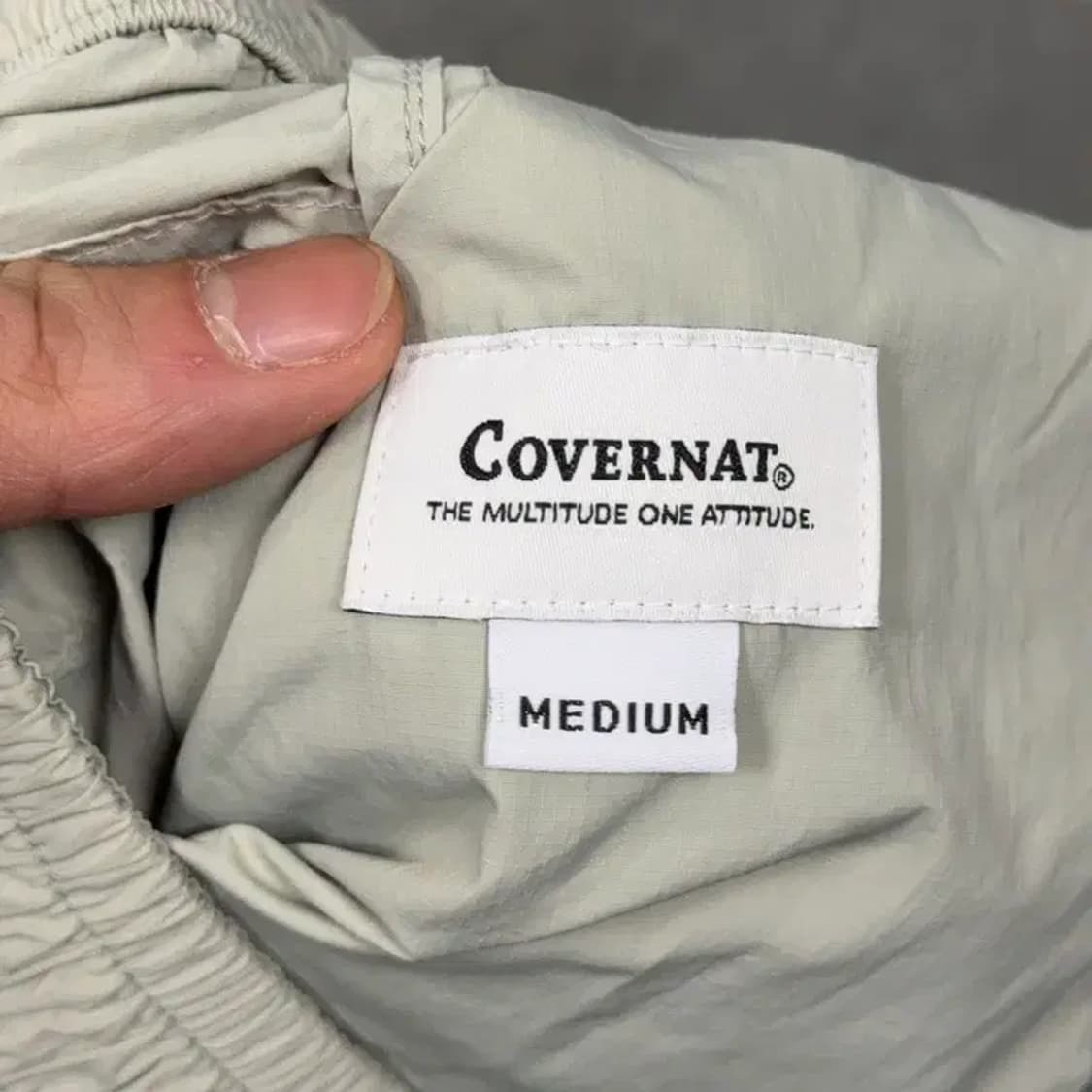 커버낫 캐주얼 로고 나일론 반바지 M 상품이미지4