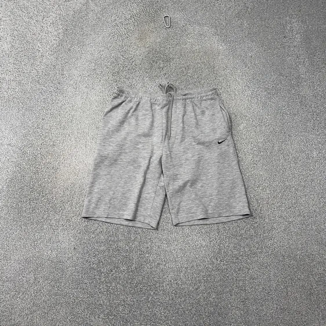 나이키 라이트 그레이 로고 코튼 반바지 L 상품이미지1