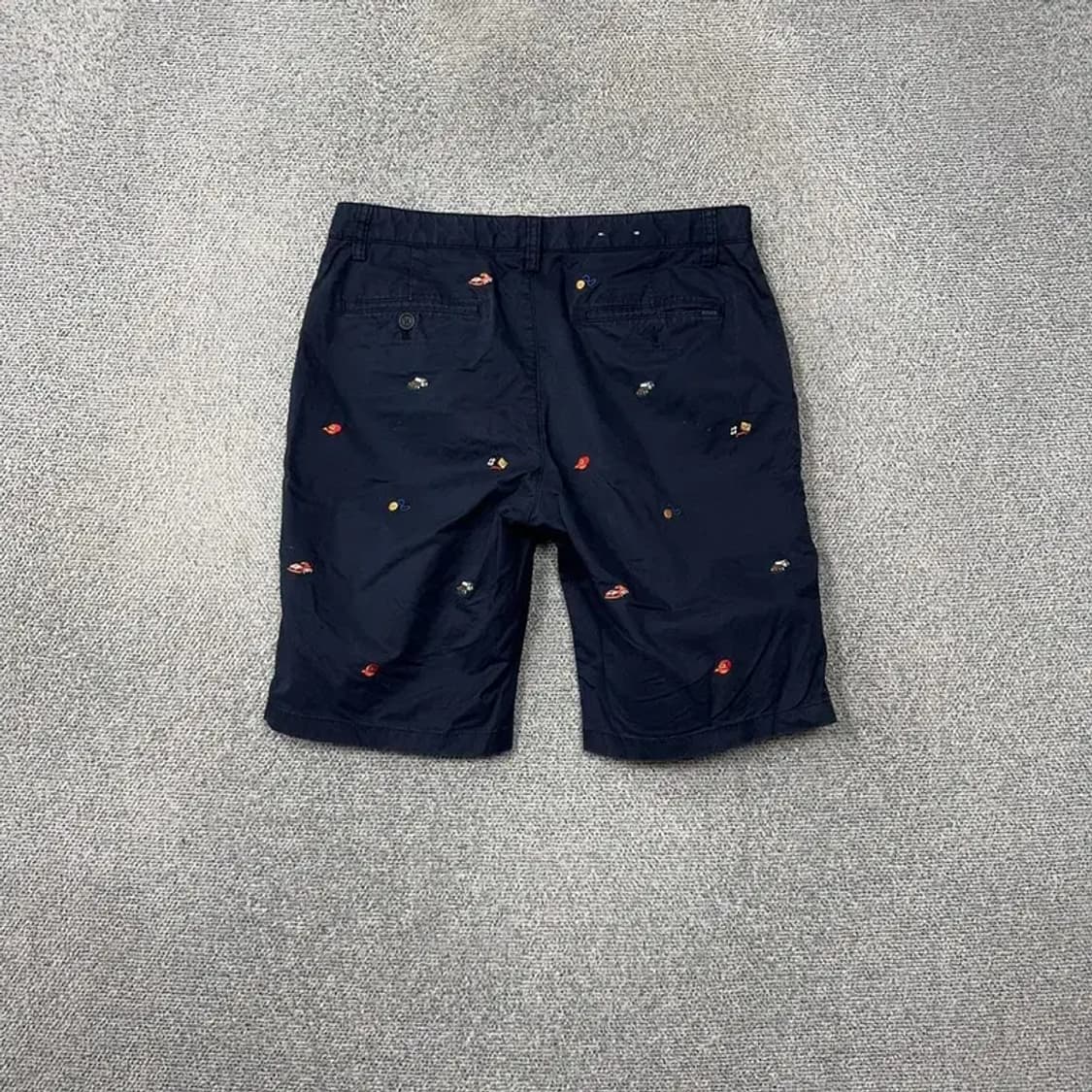 해지스 네이비 도트 로고 치노 반바지 32 상품이미지2