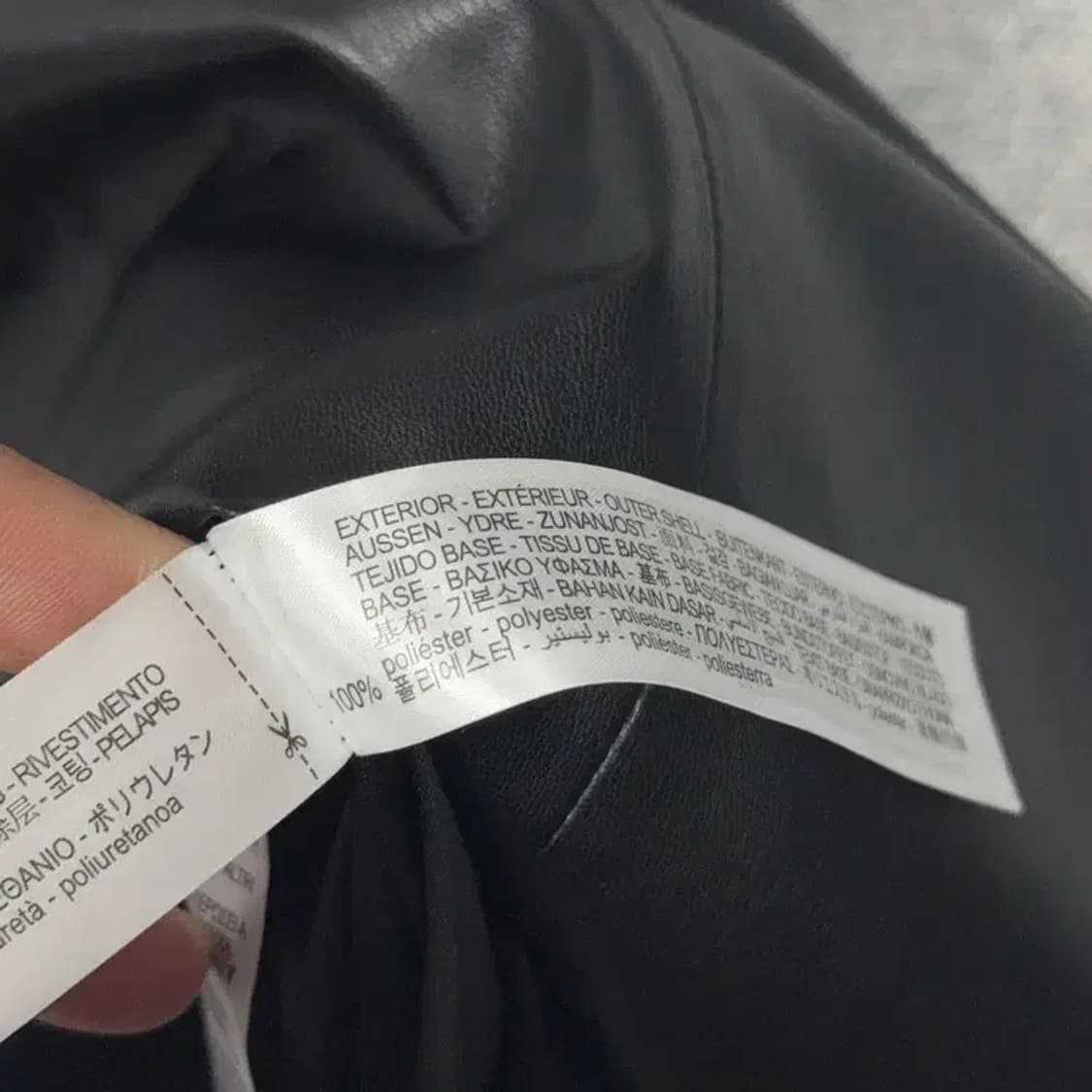 [새상품]자라 클래식 레더 원피스 M 상품이미지8