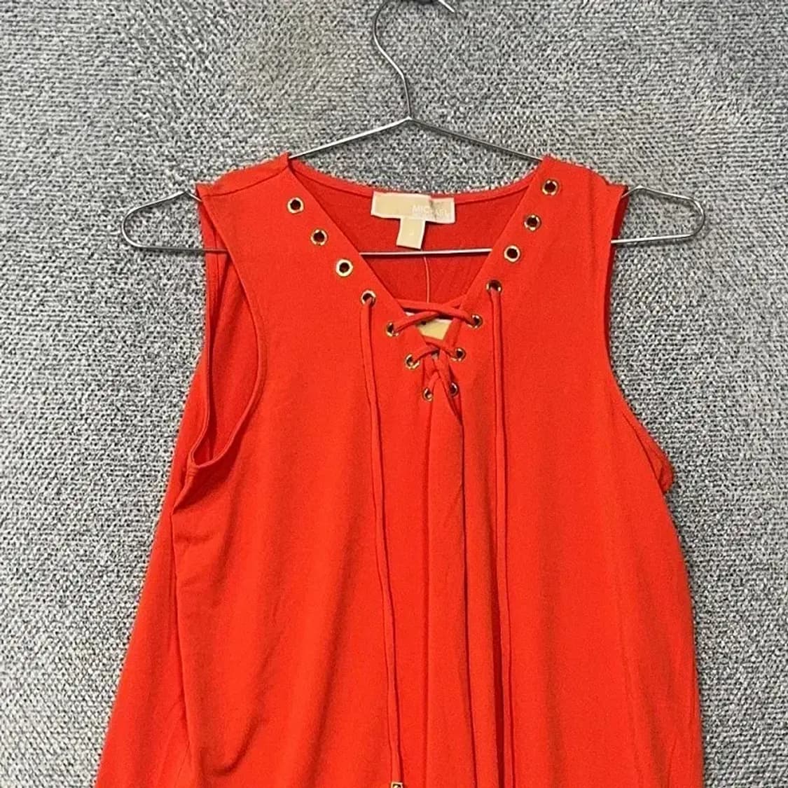 [새상품]마이클 코어스 빈티지 오렌지 민소매 나시 M 상품이미지3