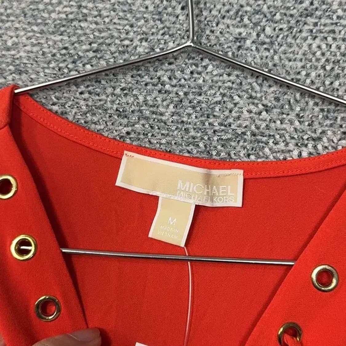 [새상품]마이클 코어스 빈티지 오렌지 민소매 나시 M 상품이미지6