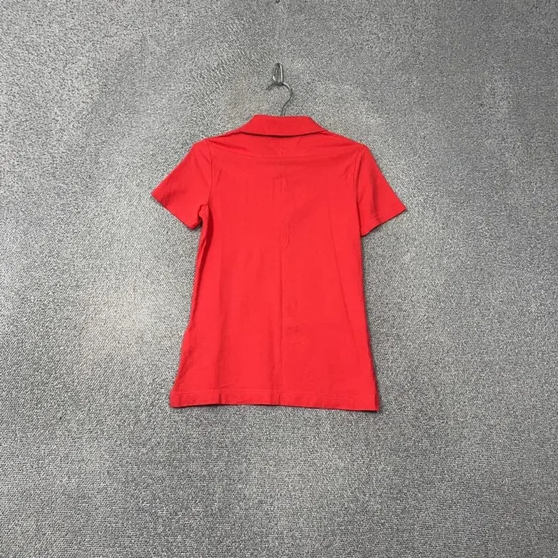 타미힐피거 레드 로고 여성 반팔 카라티 S 상품이미지2