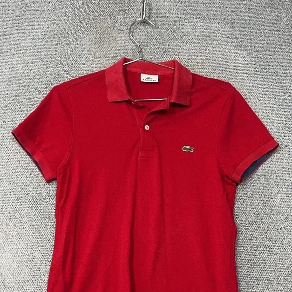 라코스테 레드 로고 남성 반팔 카라티 95 상품이미지3