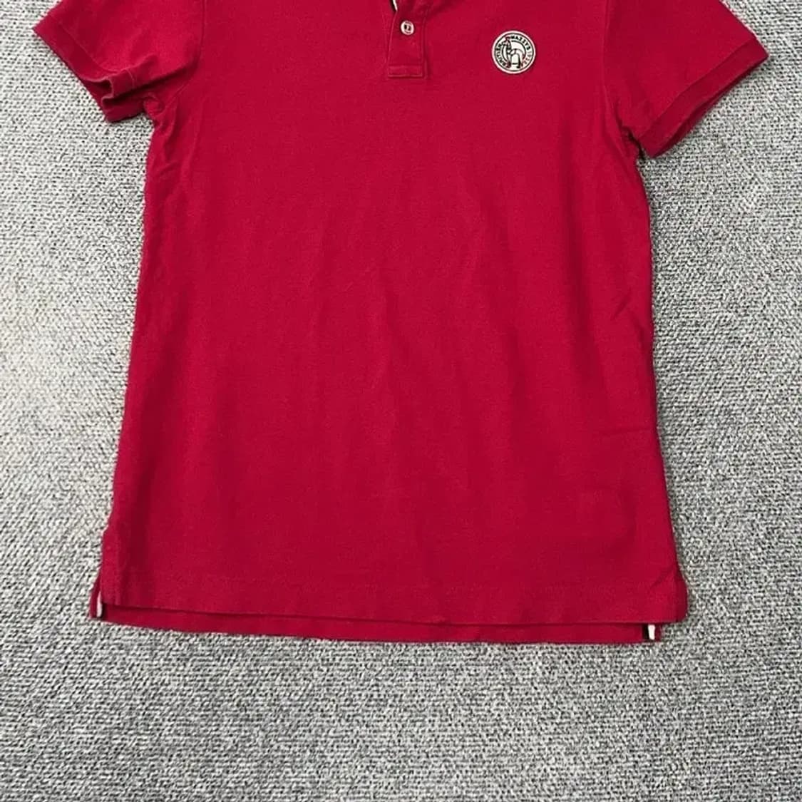 해지스 로윙 로고 레드 반팔 카라티 95 상품이미지4