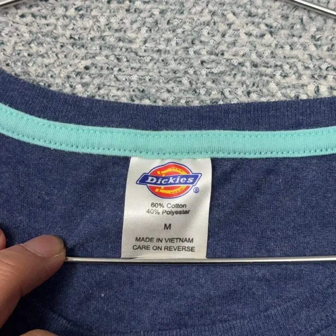 디키즈 프린팅 네이비 반팔 티 M 상품이미지3