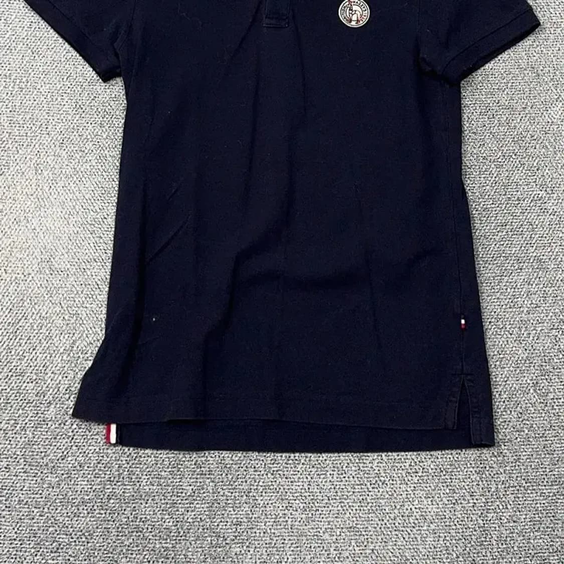 해지스 로윙 로고 클래식 네이비 반팔 카라티 95 상품이미지4