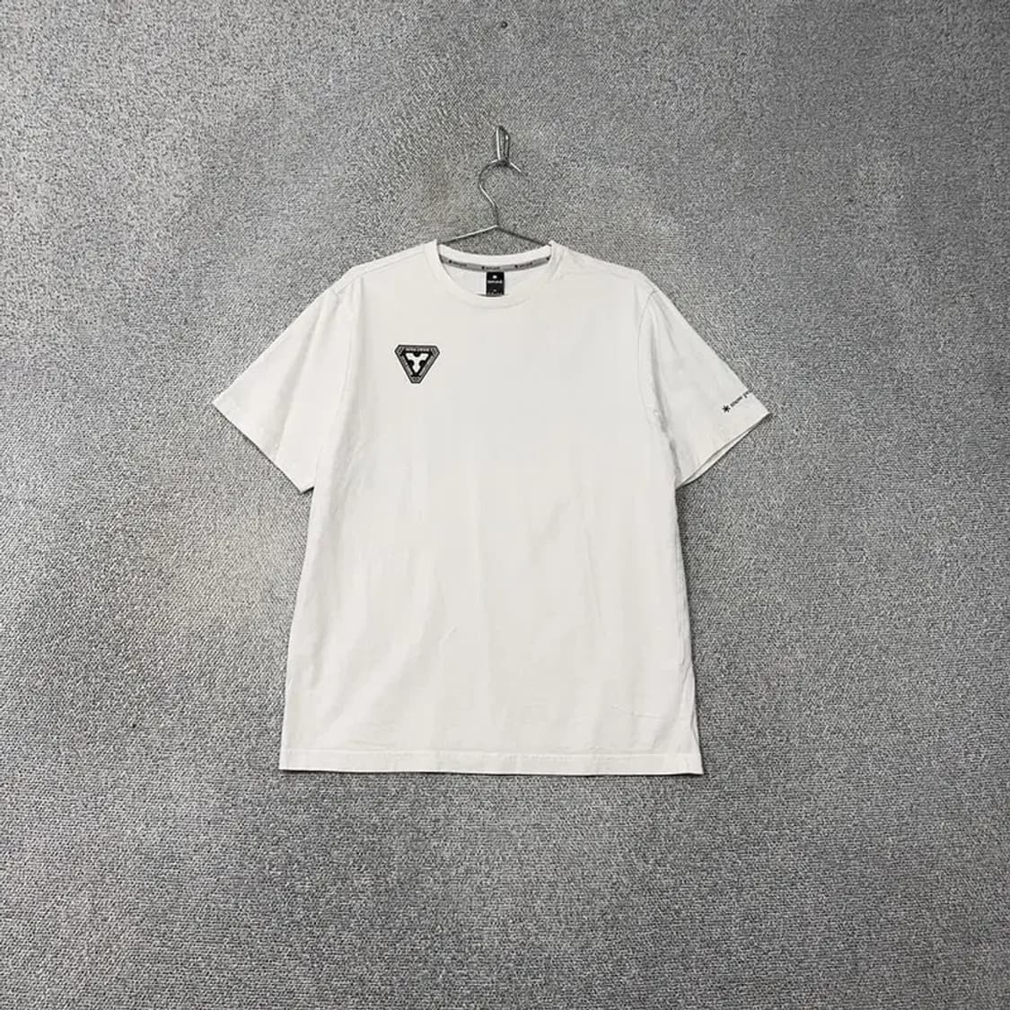 스노우피크 화이트 프린팅 로고 반팔 티 XL 상품이미지1