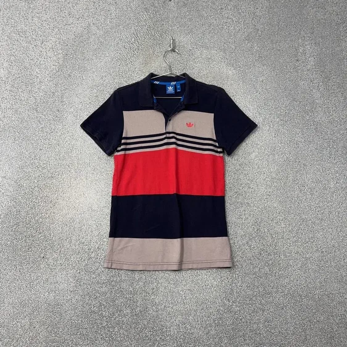 아디다스 스트라이프 로고 반팔 카라티 90 상품이미지1