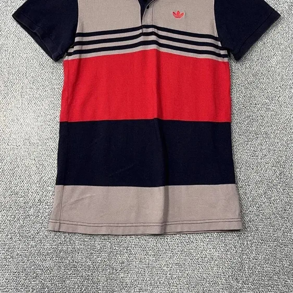 아디다스 스트라이프 로고 반팔 카라티 90 상품이미지4