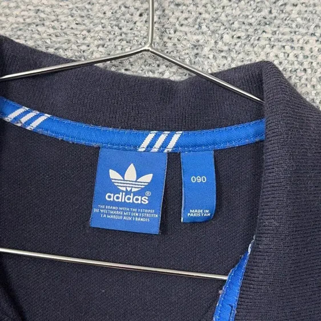 아디다스 스트라이프 로고 반팔 카라티 90 상품이미지5