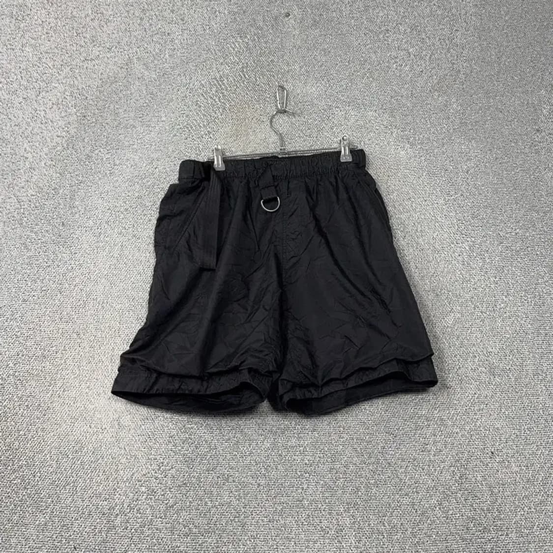 나이키 빈티지 벨티드 블랙 나일론 반바지 L 상품이미지1