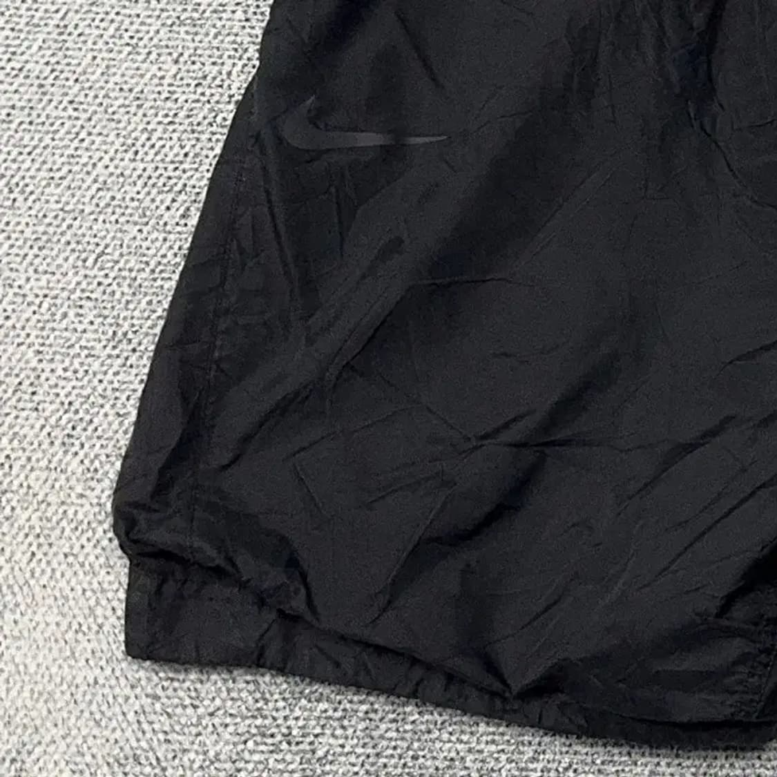 나이키 빈티지 벨티드 블랙 나일론 반바지 L 상품이미지4