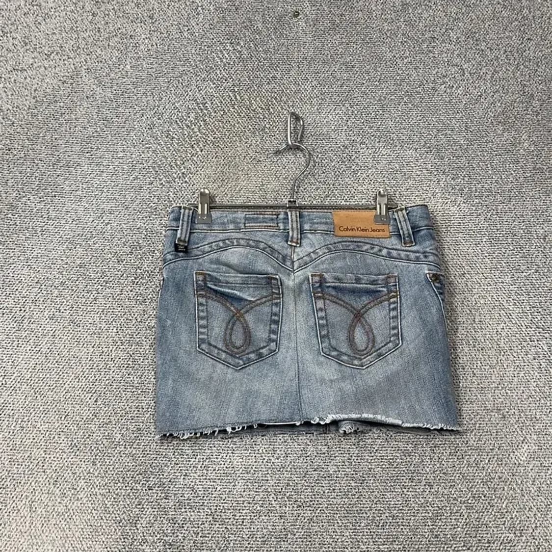 캘빈클라인 블루 빈티지 데님 미니스커트 W27-L32 상품이미지2