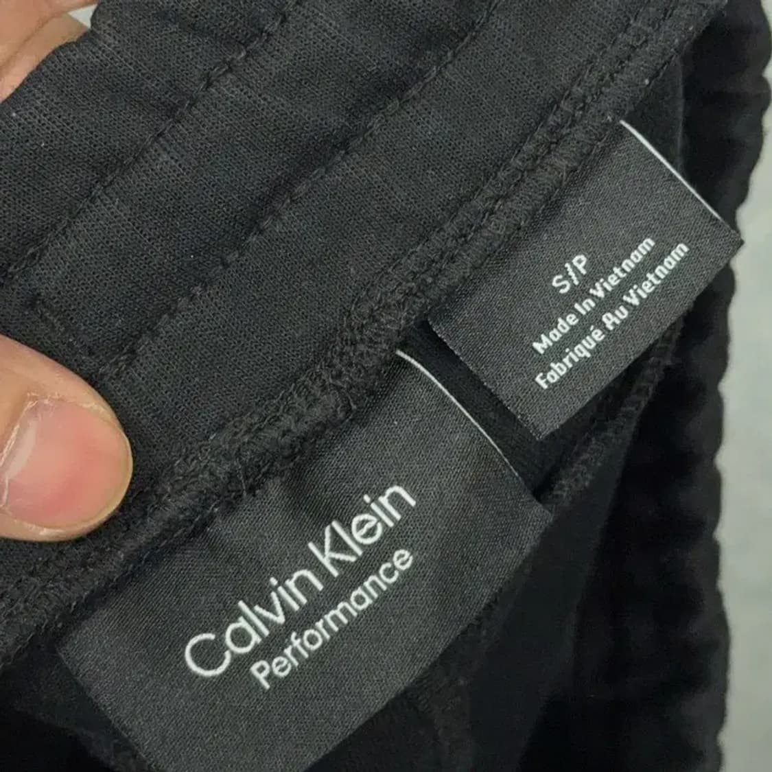 캘빈클라인 블랙 로고 밴딩 반바지 S/P 상품이미지6
