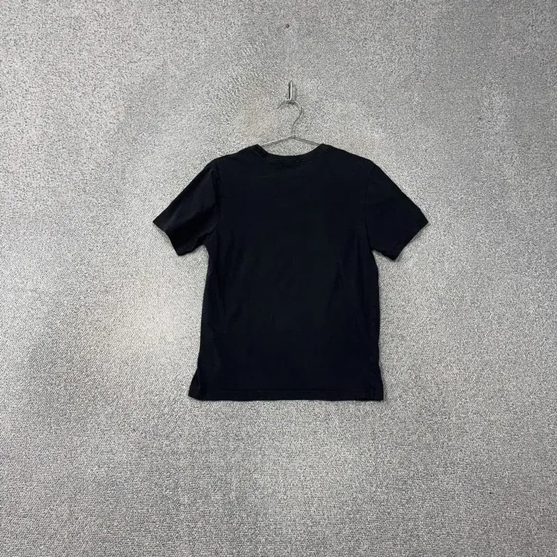 나이키 프린팅 로고 블랙 반팔 티 M 상품이미지2