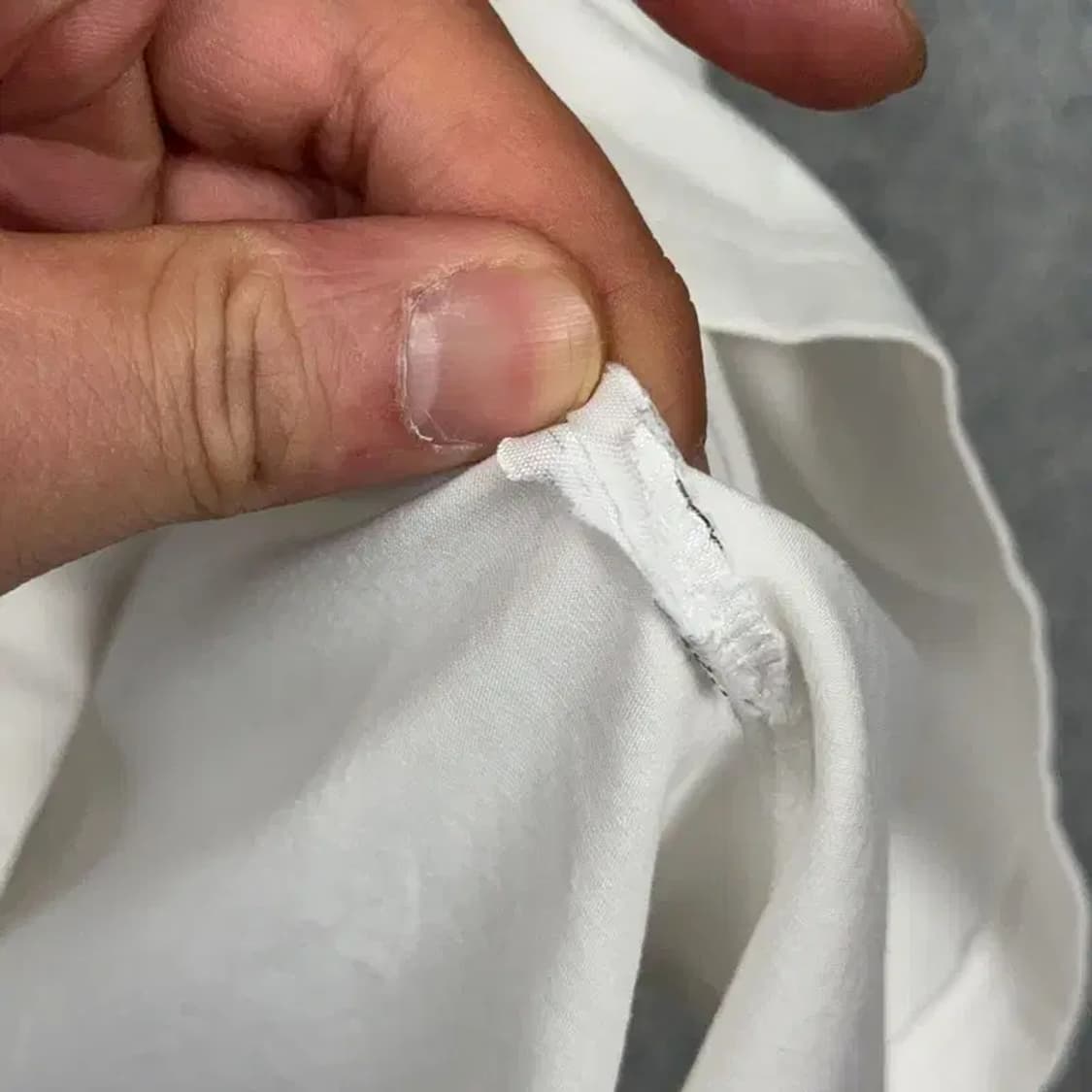 라이프워크 프린팅 화이트 남성 반팔티 XXL 상품이미지4