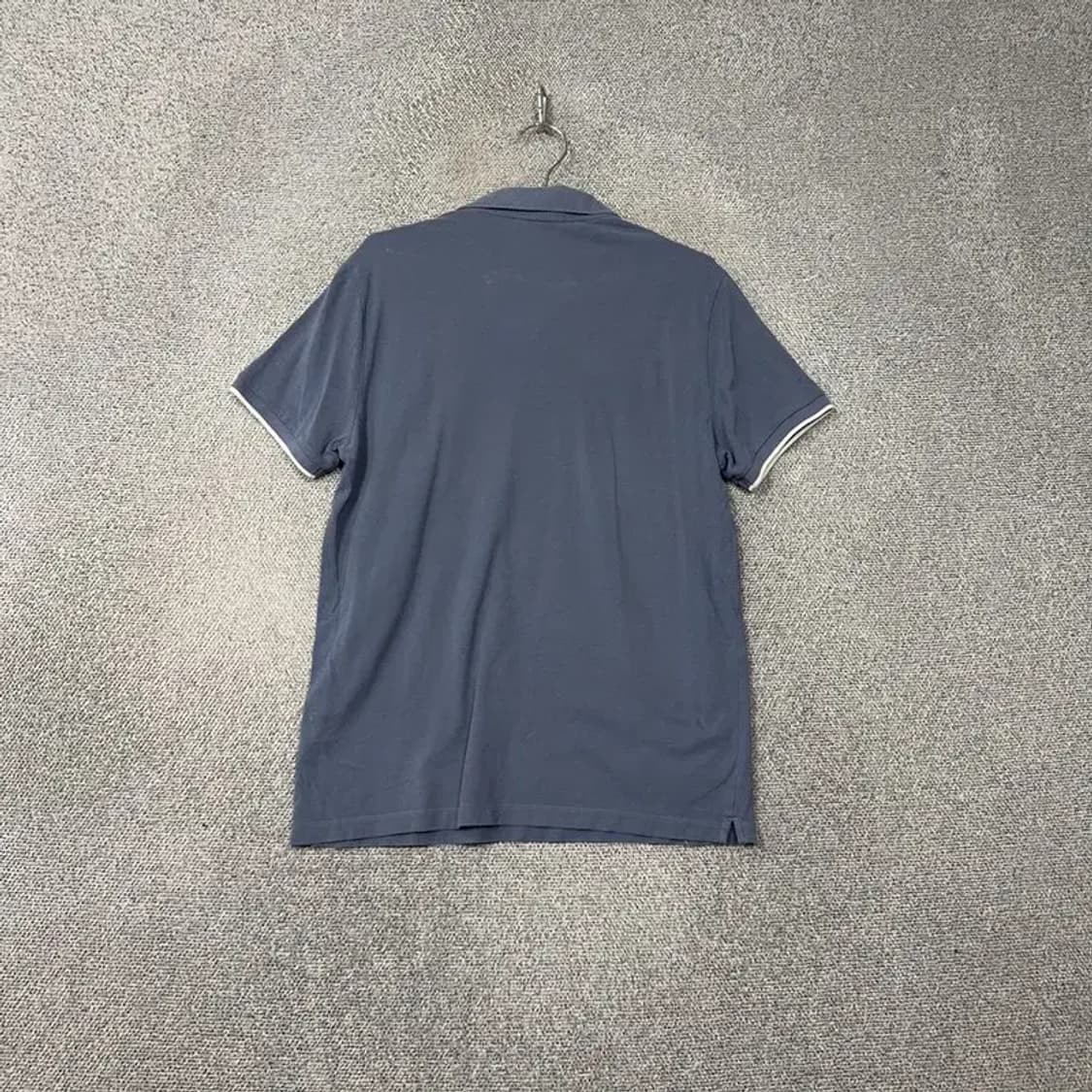 마시모두띠 네이비 무지 남성 반팔 카라티 L 상품이미지2