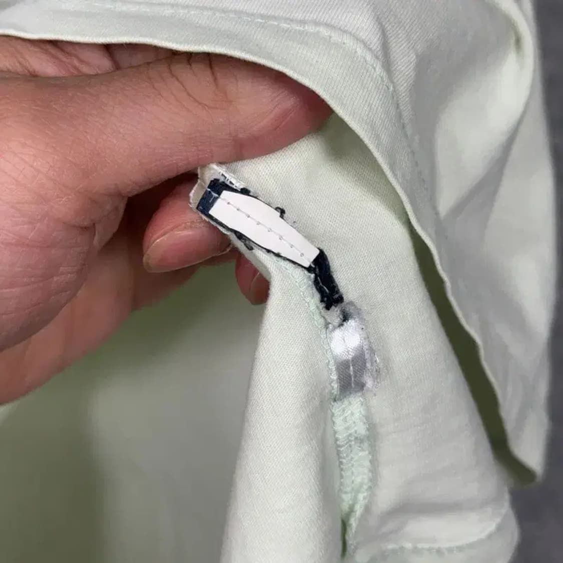 타미힐피거 라이트 그린 캐주얼 로고 반팔티 M 상품이미지4