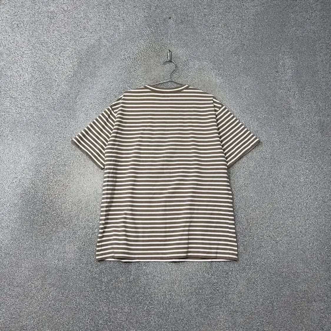 코스 남성 캐주얼 스트라이프 반팔티 L 상품이미지2