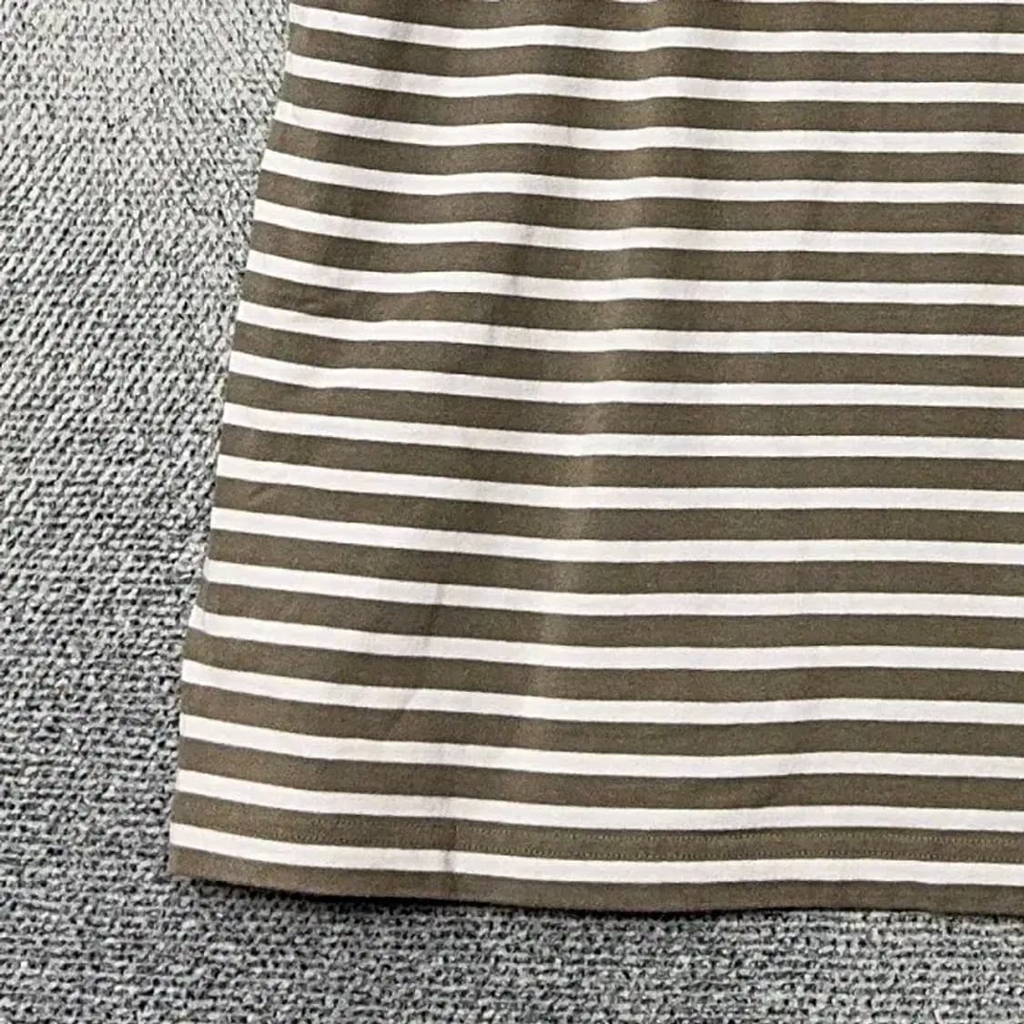 코스 남성 캐주얼 스트라이프 반팔티 L 상품이미지3