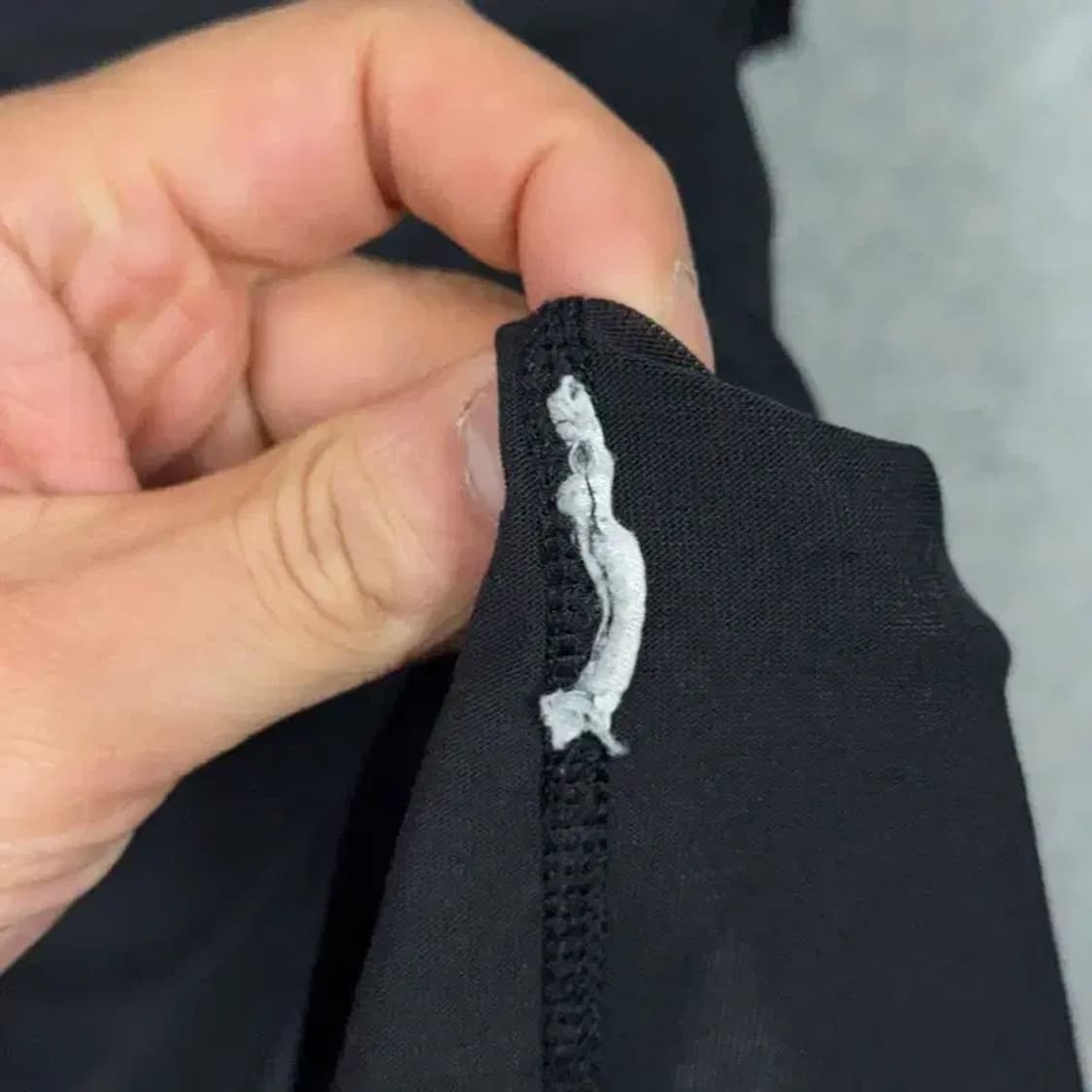 아디다스 블랙 로고 운동 기능성 반팔티 105 상품이미지5