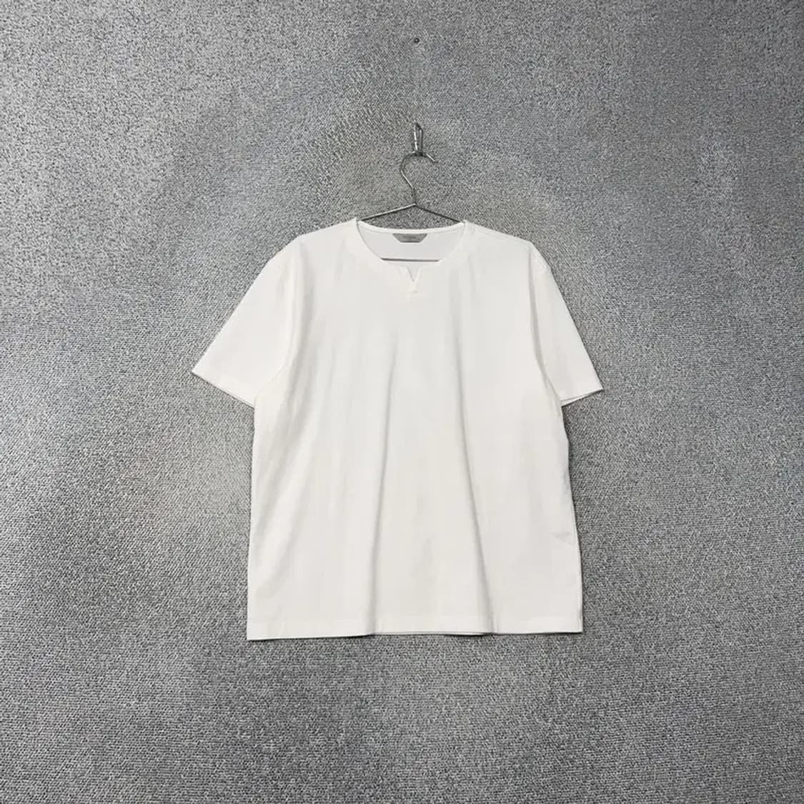 마인드브릿지 화이트 반팔 티 100 상품이미지1