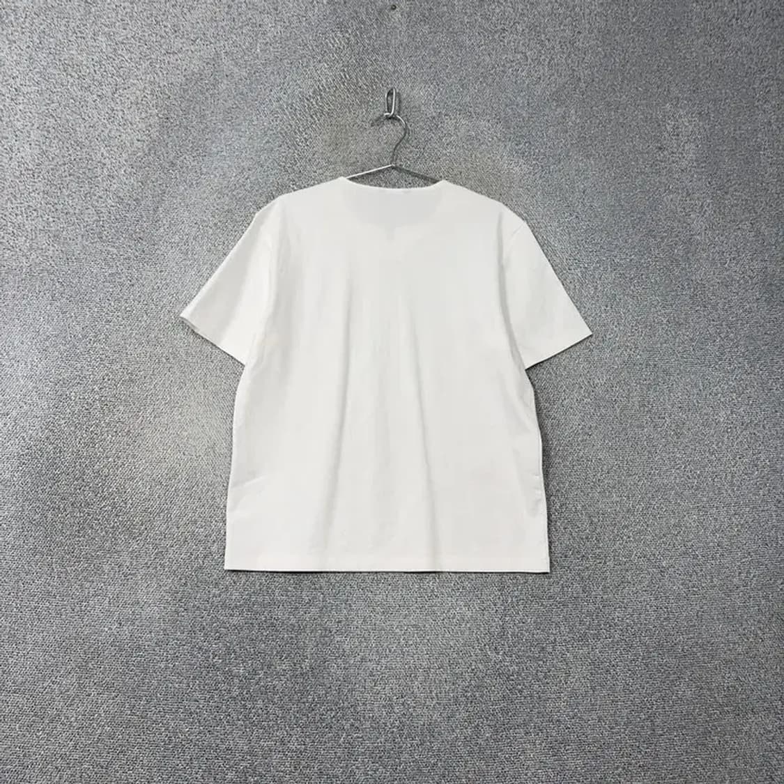 마인드브릿지 화이트 반팔 티 100 상품이미지2