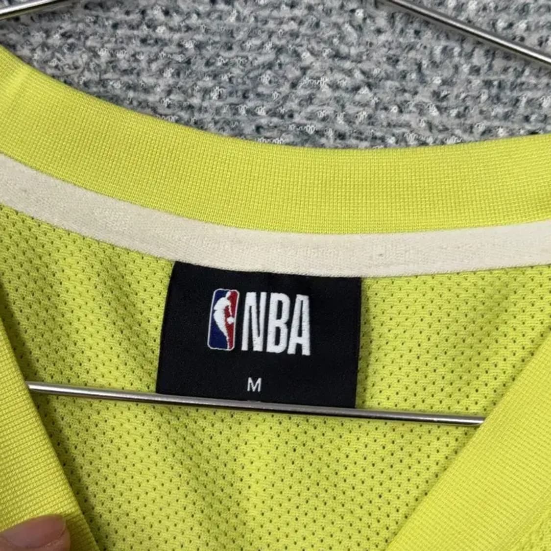 NBA LA레이커스 로고 형광 오버핏 남성 반팔티 M 상품이미지5