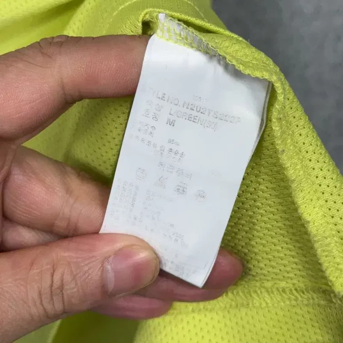 NBA LA레이커스 로고 형광 오버핏 남성 반팔티 M 상품이미지6