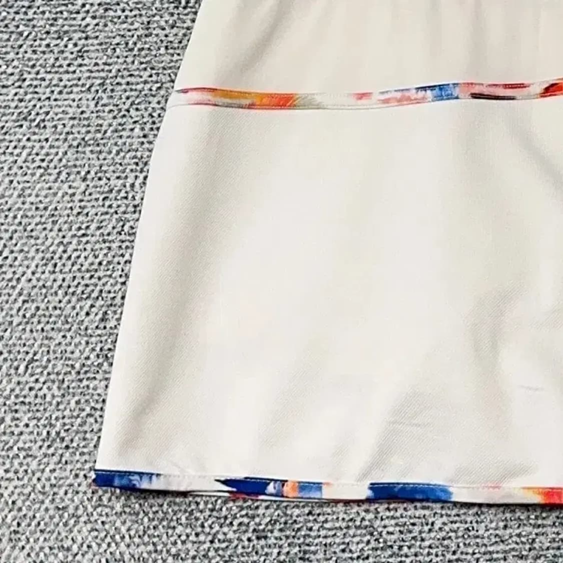 르꼬끄 스포츠 골프 화이트 여성 기능성 스커트 65-88 상품이미지5