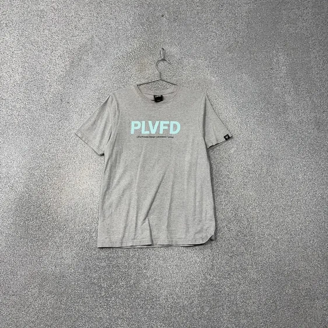 라이풀 프린팅 라이트 그레이 반팔 티 MEDIUM 상품이미지1